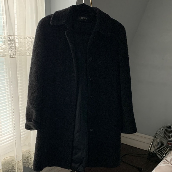 Studio Jackets & Blazers - Studio Women's Classic Black Teddy Jacket